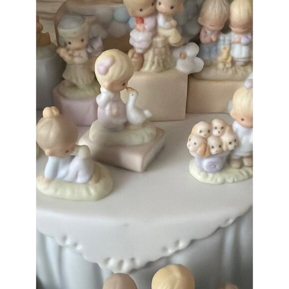 Precious Moments From the Beginning 25th Anniversary Ltd Ed Figurine 2002 No Box - Picture 16 of 16